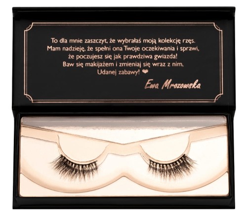 Luksusowe sztuczne rzęsy połówki na pasku na ponad 30 użyć Lash Me Up! Little Prince by Ewa Mrozowska