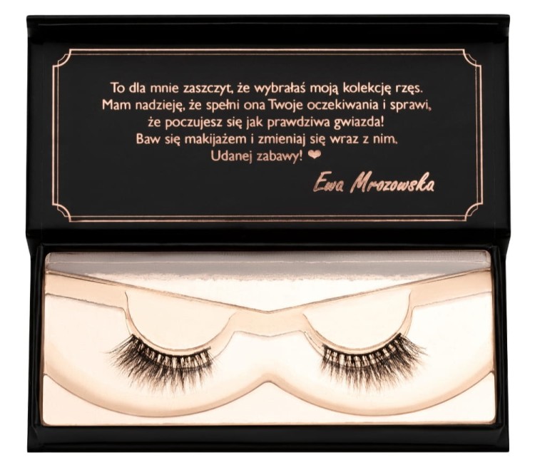 Luksusowe sztuczne rzęsy połówki na pasku na ponad 30 użyć Lash Me Up! Little Prince by Ewa Mrozowska