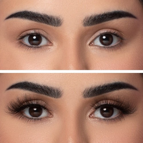 Luksusowe sztuczne rzęsy 3D na pasku na ponad 30 użyć Lash Me Up! Woke Up Like This