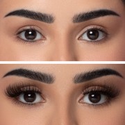 Luksusowe sztuczne rzęsy 3D na przezroczystym pasku na ponad 30 użyć Lash Me Up! Bad Romance