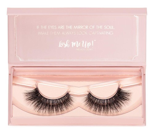 Luksusowe sztuczne rzęsy 3D na przezroczystym pasku na ponad 30 użyć Lash Me Up! Addicted to you