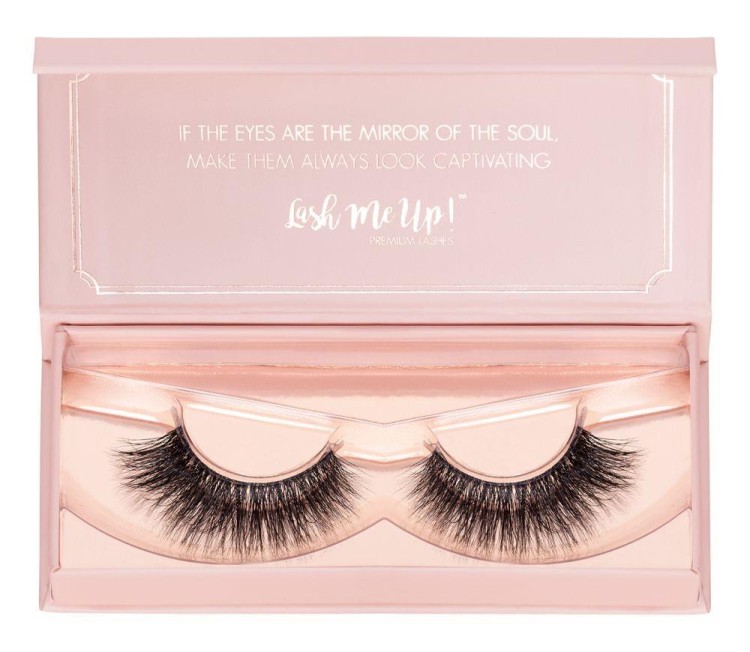 Luksusowe sztuczne rzęsy 3D na przezroczystym pasku na ponad 30 użyć Lash Me Up! Addicted to you