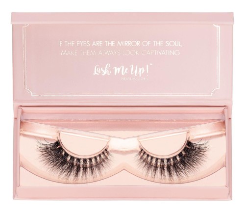 Luksusowe sztuczne rzęsy 3D na przezroczystym pasku na ponad 30 użyć Lash Me Up! Shape Of You