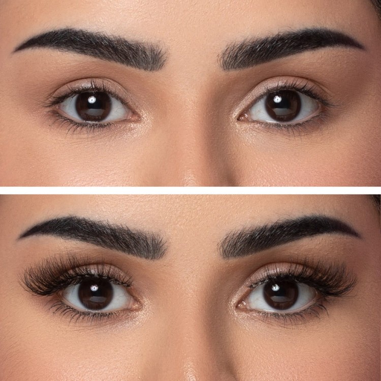 Luksusowe sztuczne rzęsy 3D na przezroczystym pasku na ponad 30 użyć Lash Me Up! Shape Of You