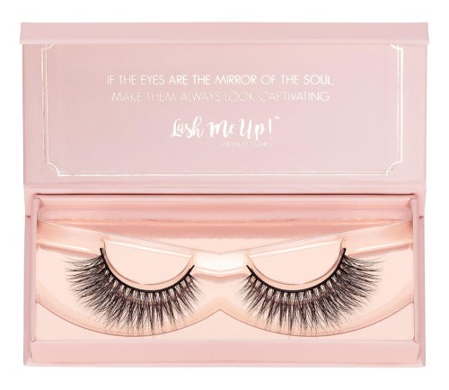 Luksusowe sztuczne rzęsy 3D na pasku na ponad 30 użyć Lash Me Up! Natural Beauty