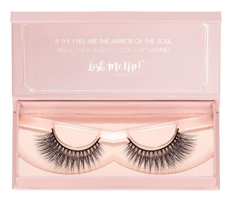 Luksusowe sztuczne rzęsy 3D na pasku na ponad 30 użyć Lash Me Up! Natural Beauty