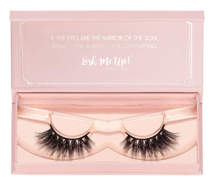 Luksusowe sztuczne rzęsy połówki 3D na pasku na ponad 30 użyć Lash Me Up! Twinkle