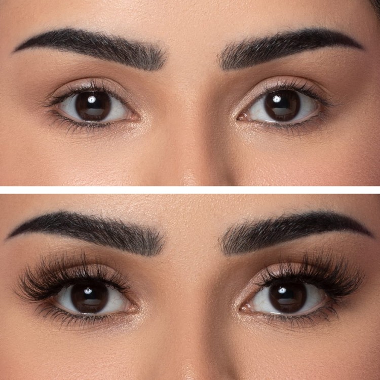 Luksusowe sztuczne rzęsy połówki 3D na pasku na ponad 30 użyć Lash Me Up! Twinkle