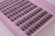 Kępki rzęs Lash Me Up! Aurora 8-16 mm Queen Size Box 120 sztuk rzęsy bondingowe