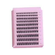 Kępki rzęs Lash Me Up! Bella 8-16 mm Queen Size Box 120 sztuk rzęsy bondingowe