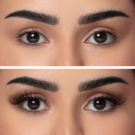 Luksusowe sztuczne rzęsy 3D na przezroczystym pasku na ponad 30 użyć Lash Me Up! Shape Of You