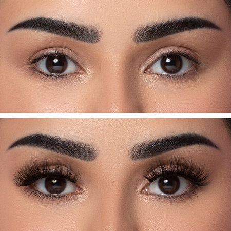 Luksusowe sztuczne rzęsy 3D na pasku na ponad 30 użyć Lash Me Up! Hug Me