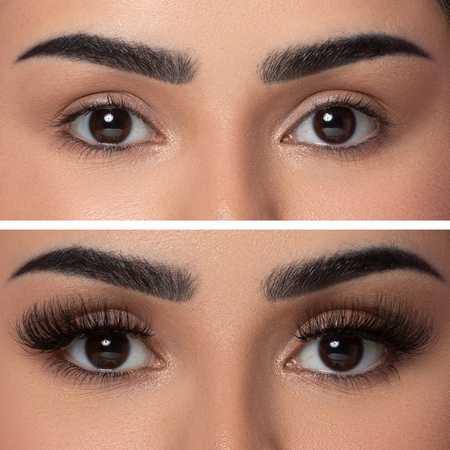 Luksusowe sztuczne rzęsy 3D na przezroczystym pasku na ponad 30 użyć Lash Me Up! Bad Romance